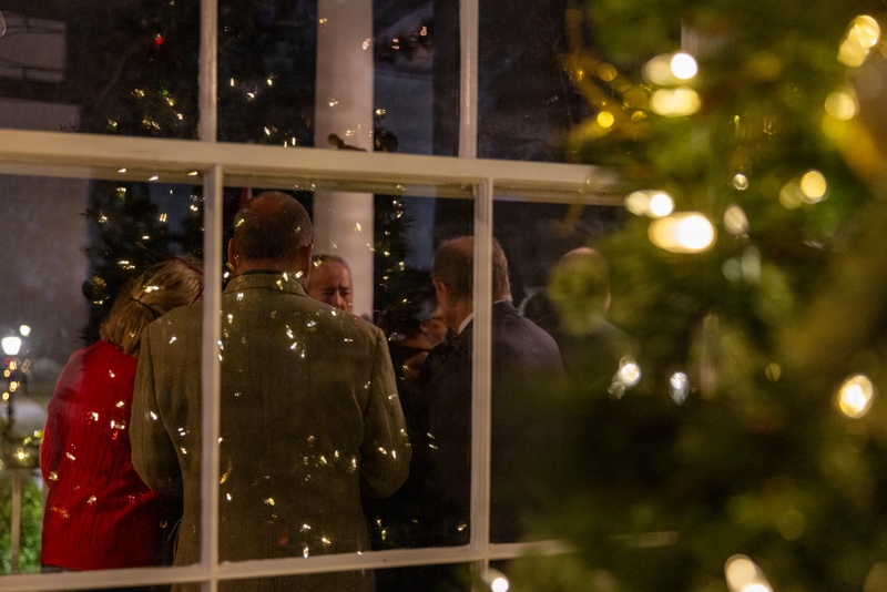 Marine Forces Reserve and Marine Forces South Commander hosts annual Christmas Party