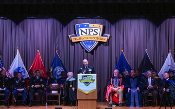 Vice Chief, Distinguished Alumnus Adm. James Kilby Celebrates NPS’ Fall Quarter Graduates
