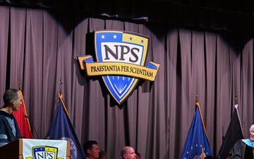 Vice Chief, Distinguished Alumnus Adm. James Kilby Celebrates NPS’ Fall Quarter Graduates