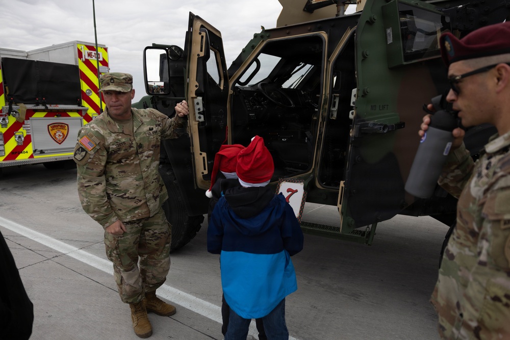 Utah National Guard celebrates the opening of Mountain View Corridor near Camp Williams