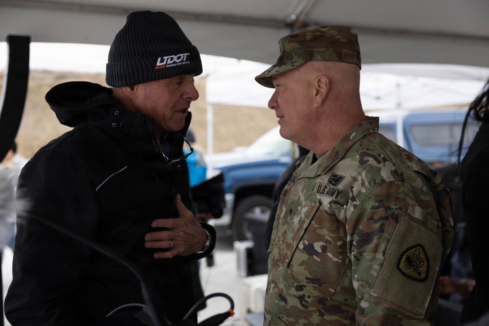 Utah National Guard celebrates opening of Mountain View Corridor near Camp Williams