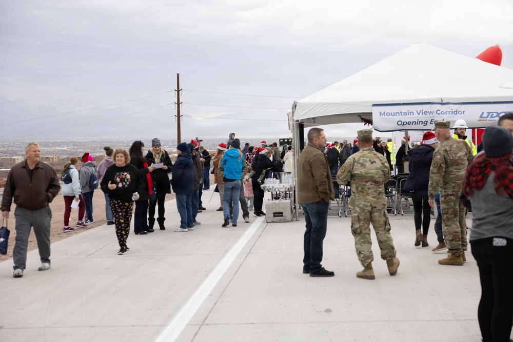 Utah National Guard celebrates opening of Mountain View Corridor near Camp Williams