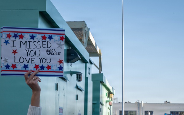 USS Lenah Sutcliffe Higbee Returns to Homeport
