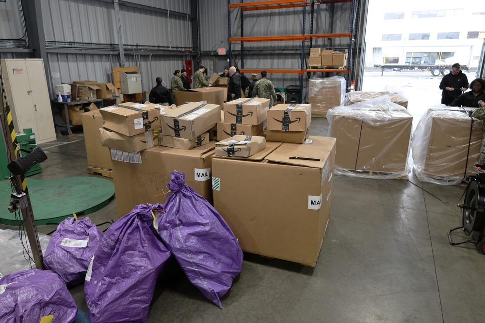 NAVSUP FLC Puget Sound handles Nimitz mail in time for homecoming