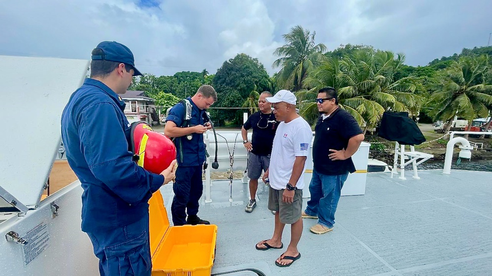 USCGC Myrtle Hazard completes Operation Blue Pacific patrol in Micronesia