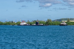 USS Annapolis (SSN 760) returns to Naval Base Guam following an Indo-Pacific deployment