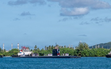 USS Annapolis Returns to Guam Following Indo-Pacific Deployment