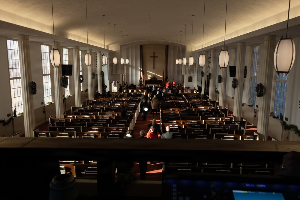 28th Assistant Commandant of the Marine Corps, Gen. Williams Funeral