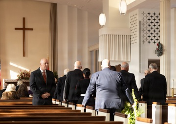 28th Assistant Commandant of the Marine Corps, Gen. Williams Funeral