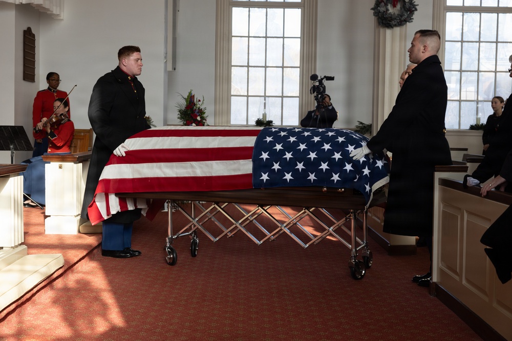 28th Assistant Commandant of the Marine Corps, Gen. Williams Funeral