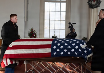 28th Assistant Commandant of the Marine Corps, Gen. Williams Funeral