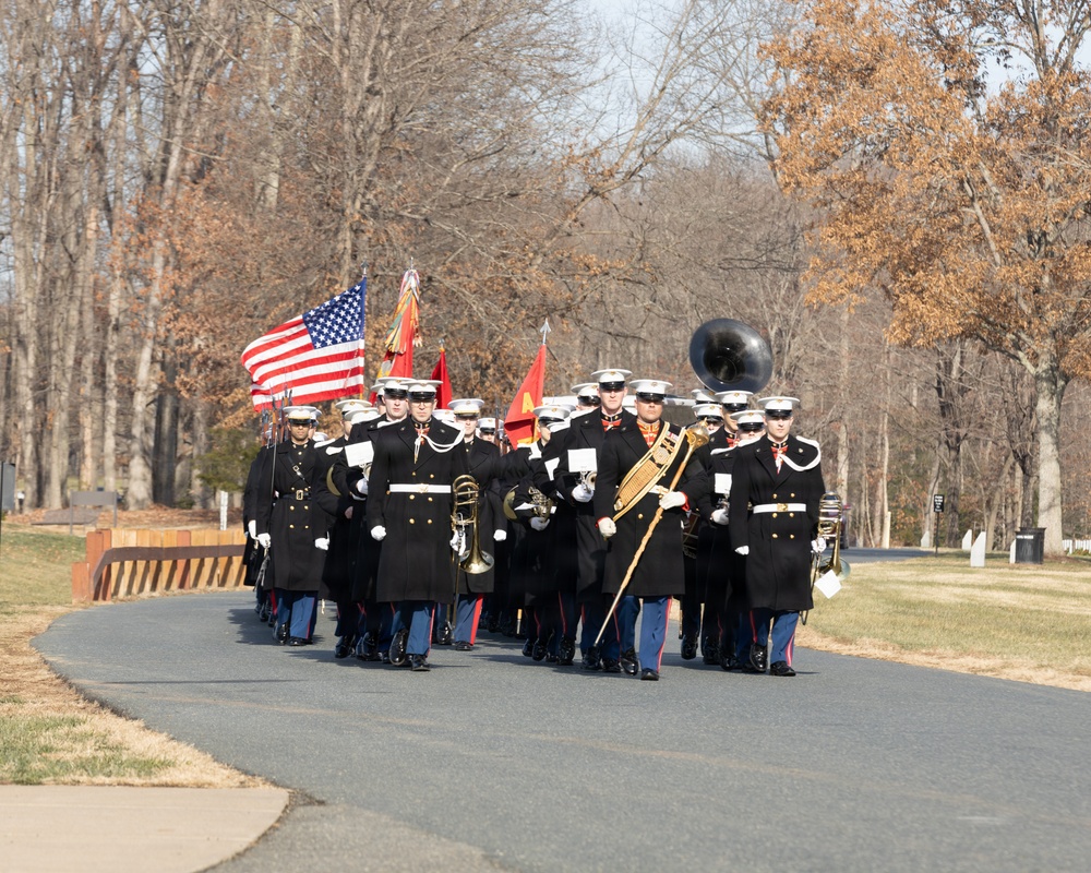 28th Assistant Commandant of the Marine Corps, Gen. Williams Funeral