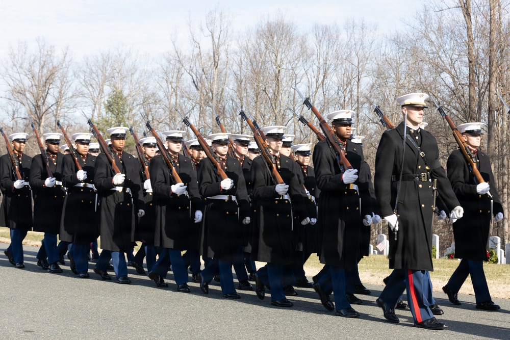 28th Assistant Commandant of the Marine Corps, Gen. Williams Funeral