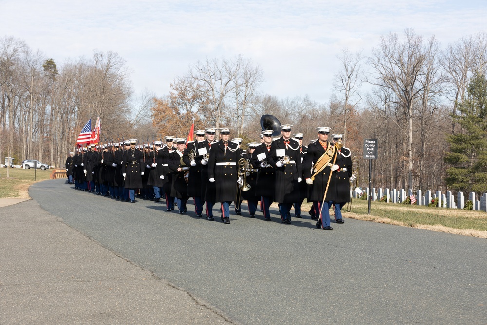 28th Assistant Commandant of the Marine Corps, Gen. Williams Funeral