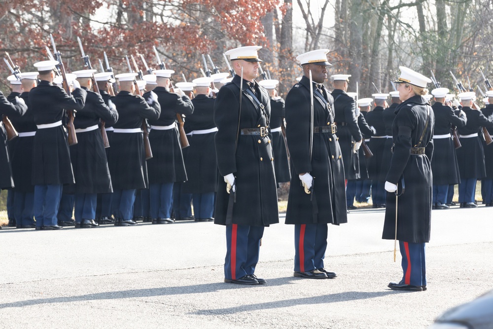 28th Assistant Commandant of the Marine Corps, Gen. Williams Funeral