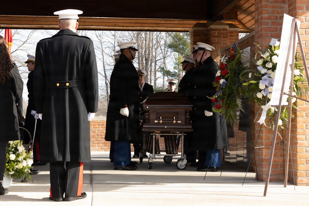 28th Assistant Commandant of the Marine Corps, Gen. Williams Funeral
