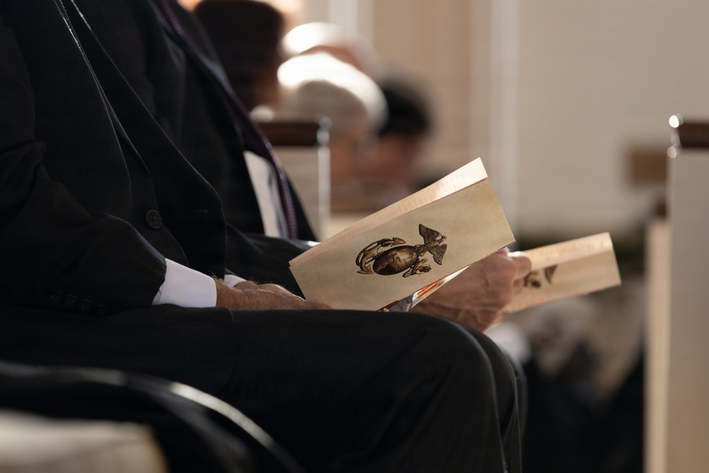 28th Assistant Commandant of the Marine Corps, Gen. Williams Funeral