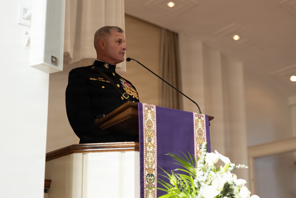 28th Assistant Commandant of the Marine Corps, Gen. Williams Funeral