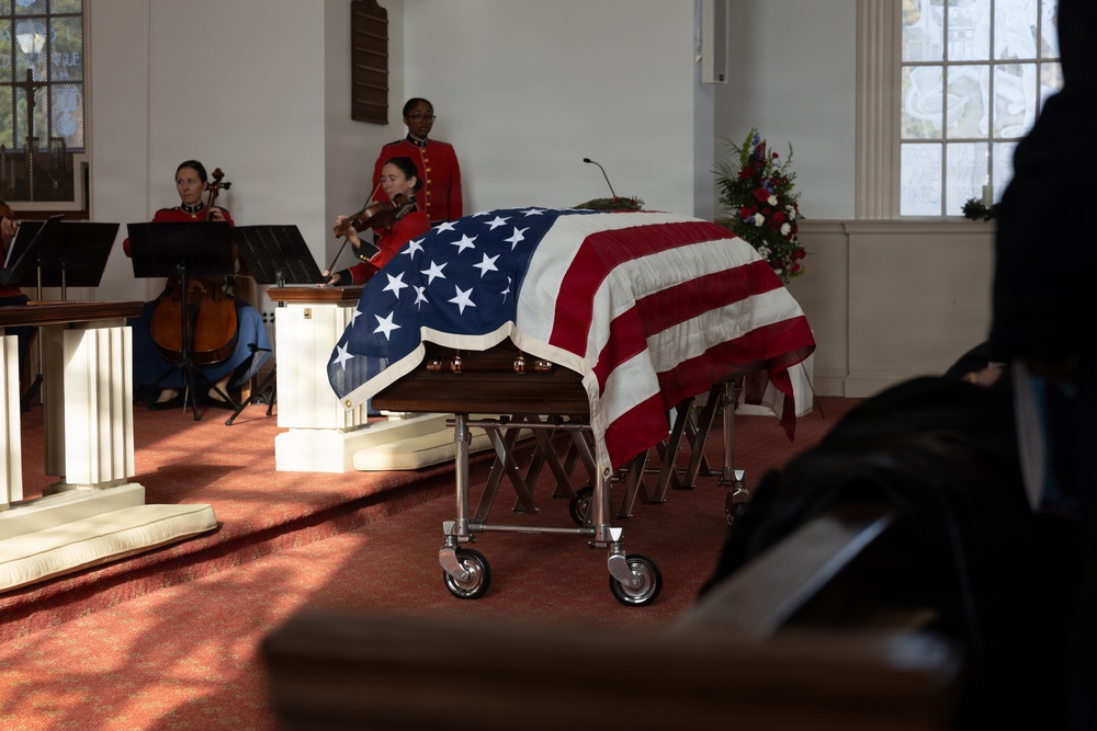 28th Assistant Commandant of the Marine Corps, Gen. Williams Funeral