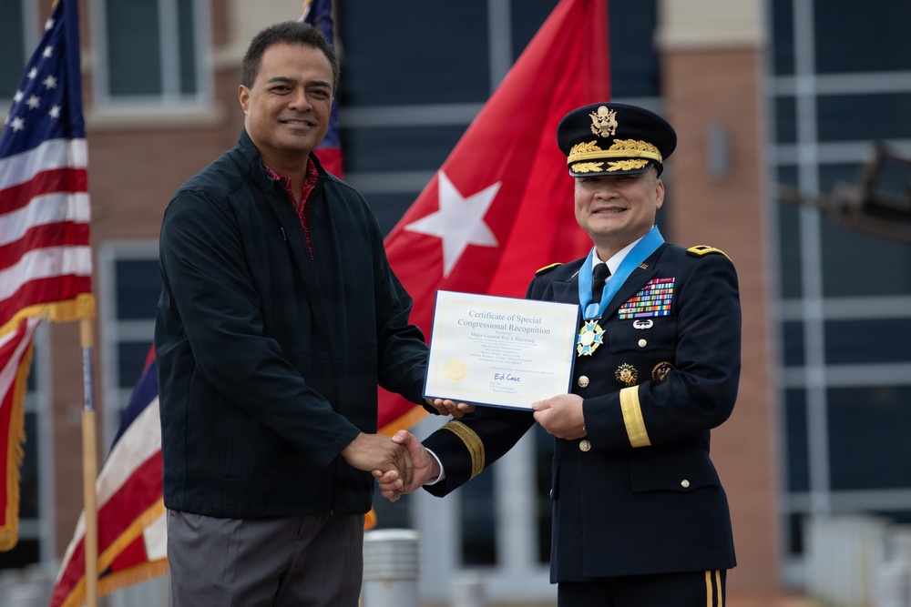 Maj. Gen. Roy J. Macaraeg Retirement Ceremony