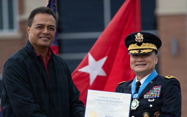 Maj. Gen. Roy J. Macaraeg Retirement Ceremony