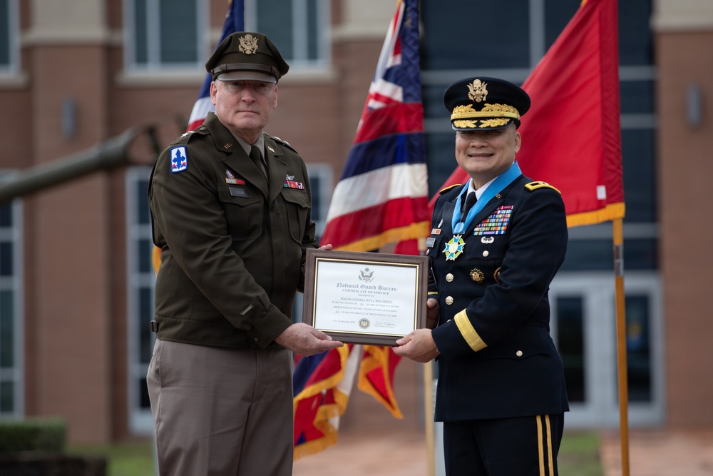 Maj. Gen. Roy J. Macaraeg Retirement Ceremony