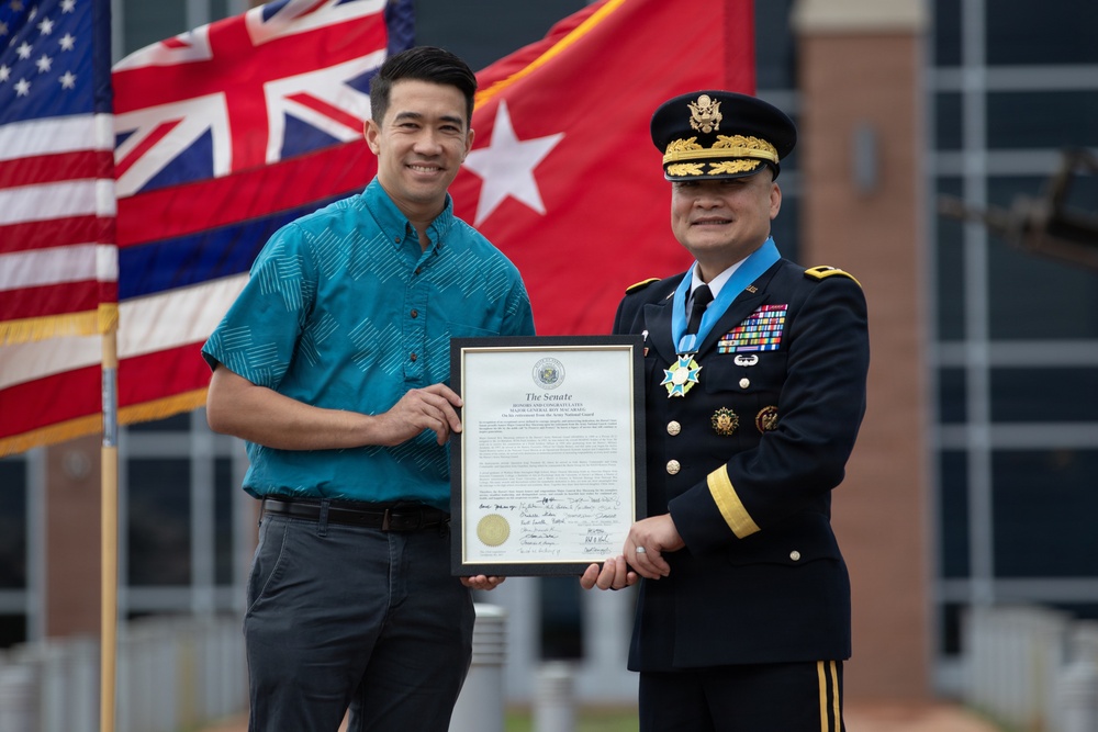 Maj. Gen. Roy J. Macaraeg Retirement Ceremony