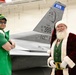 Santa visits the 148th Fighter Wing