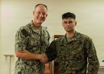 Rear Admiral Nowakowski CNATT Det MCB CPEN Command Visit