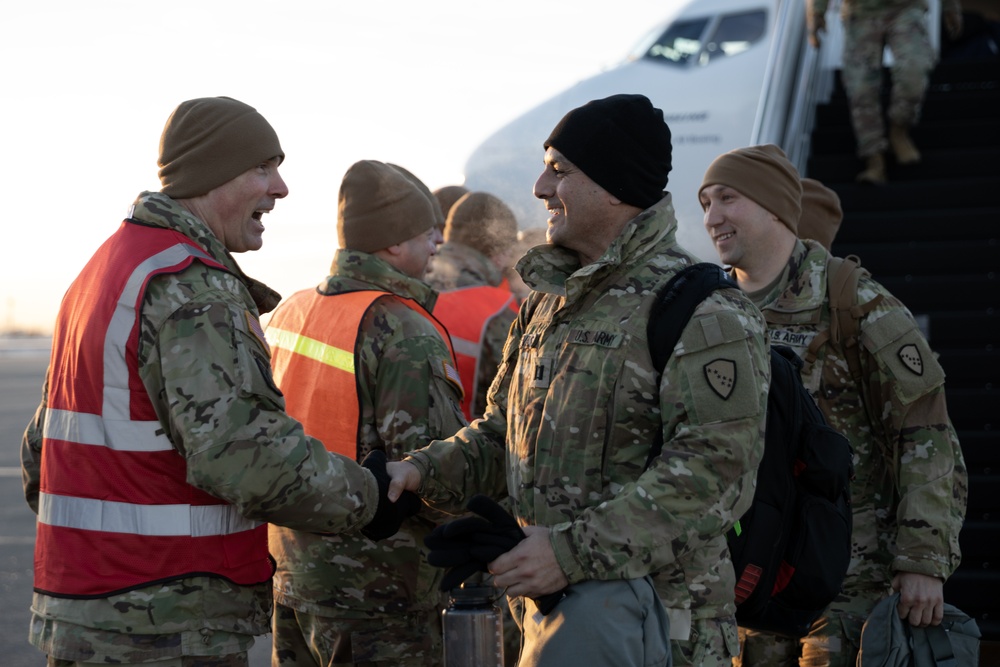 Alaska Army National Guardsmen return after completing nine-month mission in Eastern Europe