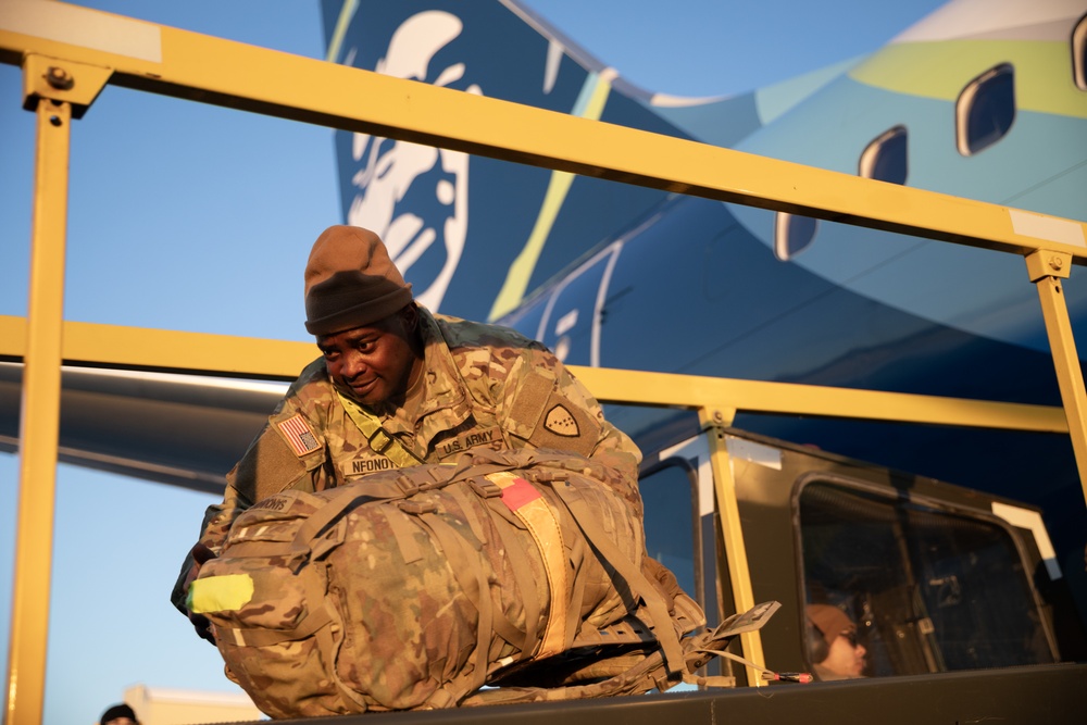Alaska Army National Guardsmen return after completing nine-month mission in Eastern Europe