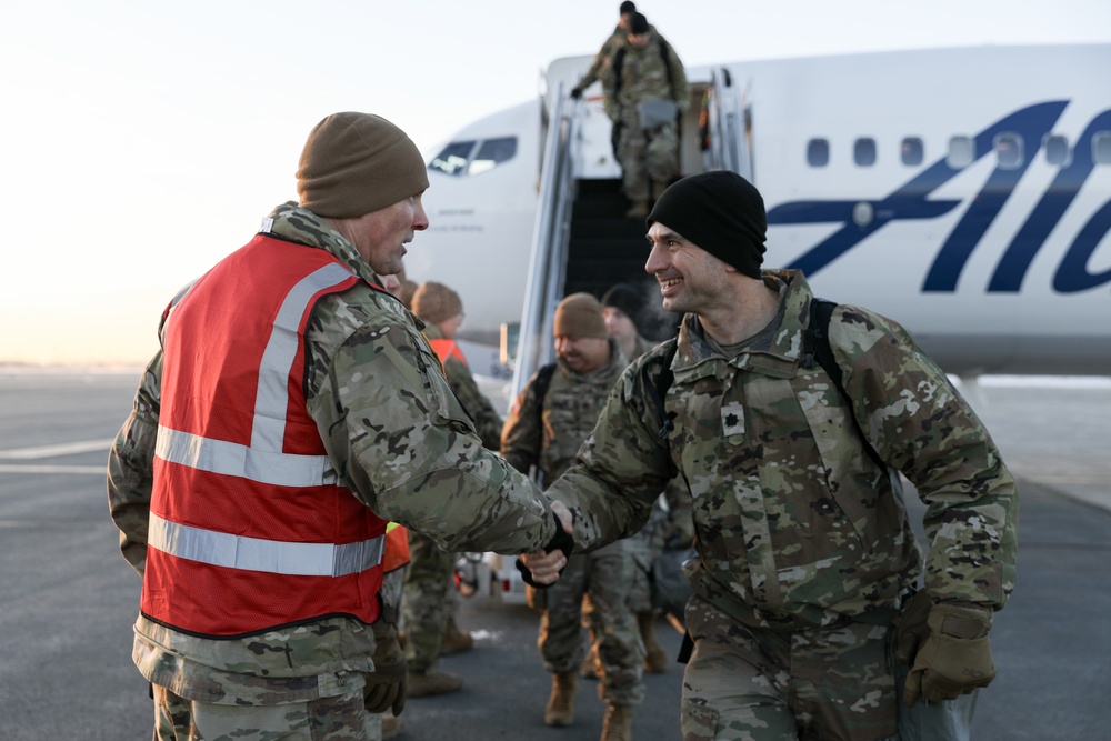 Alaska Army National Guardsmen return after completing nine-month mission in Eastern Europe