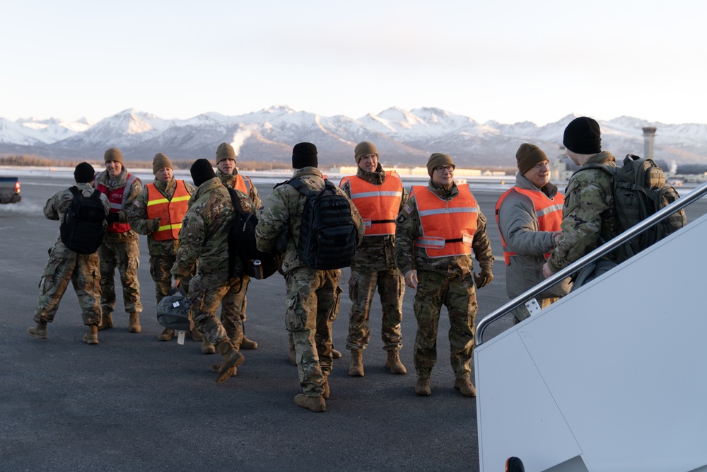 Alaska Army National Guardsmen return after completing nine-month mission in Eastern Europe