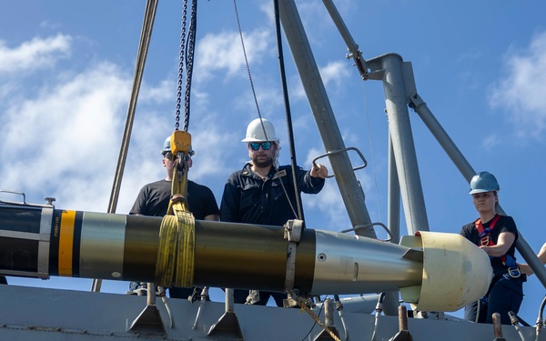 Spruance conducts routine operations