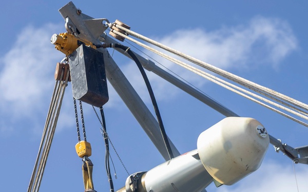 Spruance conducts routine operations