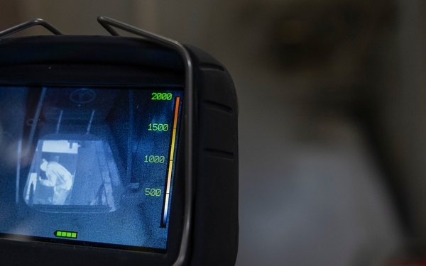 Spruance conducts routine operations