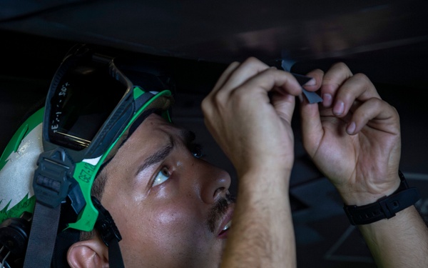 Abraham Lincoln conducts routine operations