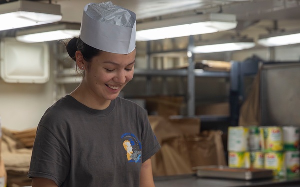 Abraham Lincoln conducts routine operations