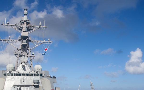 USS Frank E. Petersen Jr. arrives in Guam