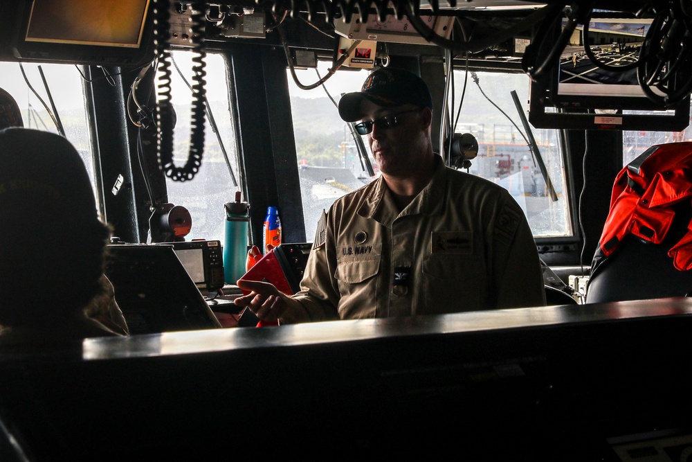 USS Frank E. Petersen Jr. arrives in Guam