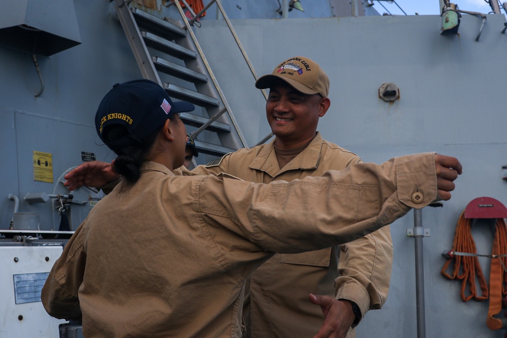 USS Frank E. Petersen Jr. arrives in Guam