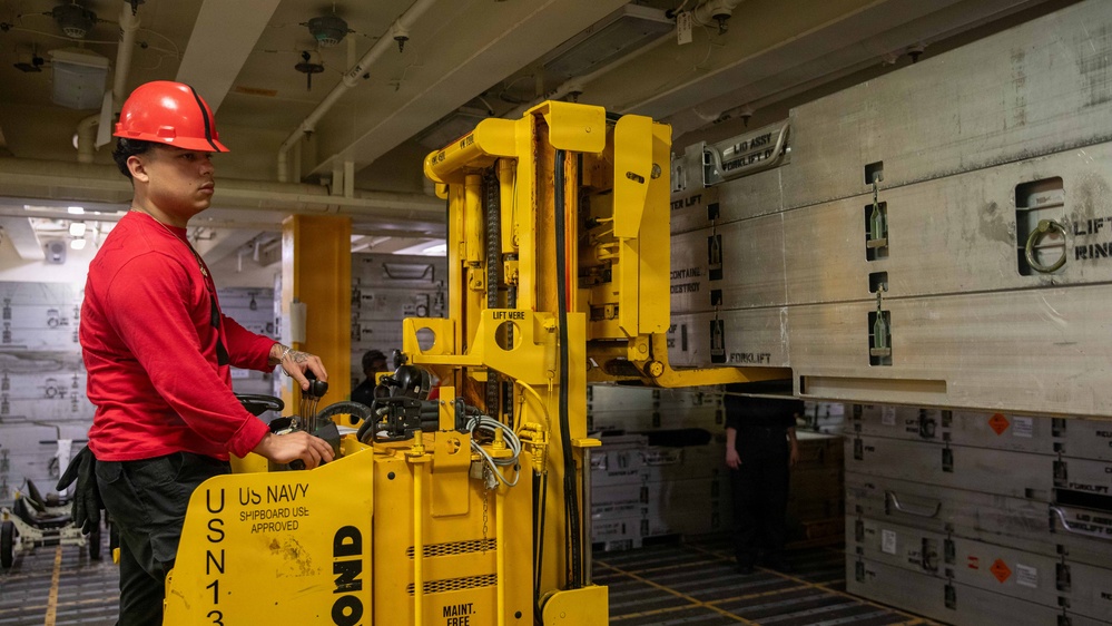 USS Gerald R. Ford (CVN 78) Ordnance Handling