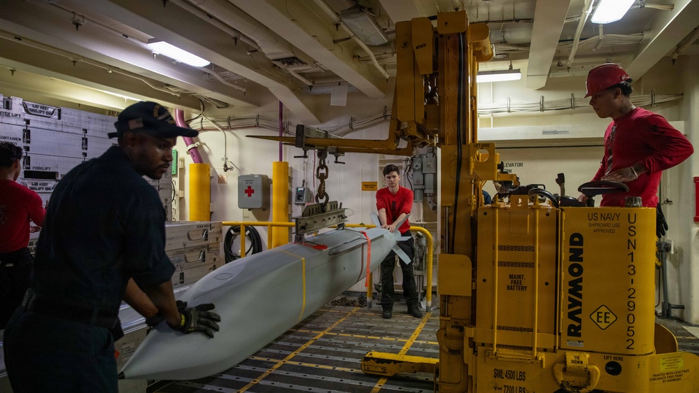USS Gerald R. Ford (CVN 78) Ordnance Handling