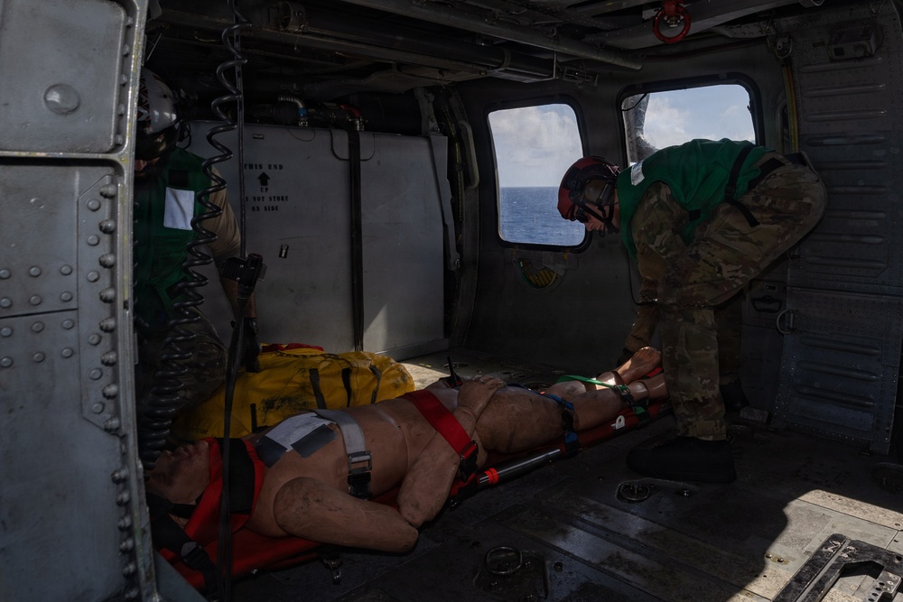 USS Gerald R. Ford (CVN 78) Casualty Handling Drill