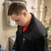 USS Gerald R. Ford (CVN 78) Sailor Conducts Maintenance