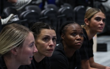 U.S. Marines and AVCA Coaches Compete in Kansas City Volleyball Tournament