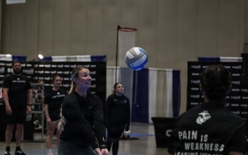U.S. Marines and AVCA Coaches Compete in Kansas City Volleyball Tournament