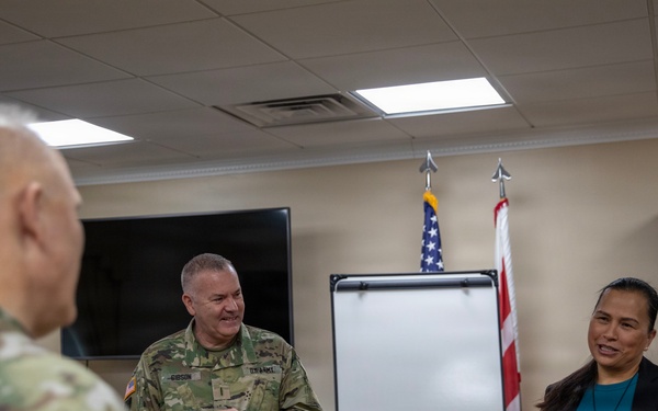 Guam National Guard Adjutant General Visits D.C. Armory