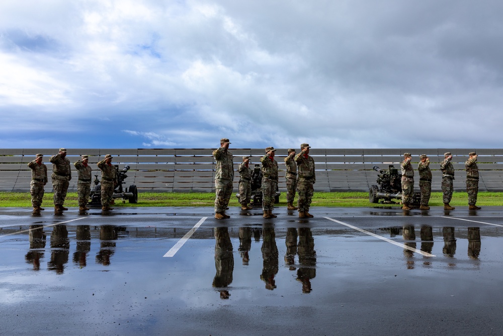 Hawaii Major General Macaraeg Retirement Ceremony