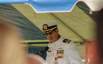 USS William P. Lawrence (DDG 110) Change of Command Ceremony